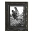 thumbnail image 1 of Foreside Home & Garden Black 8 x 10 inch Decorative Distressed Wood Picture Frame, 1 of 4