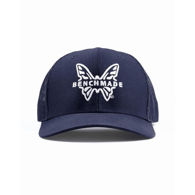 Benchmade Knives 50157 Navy Blue Cotton Polyester Classic Trucker Hat
