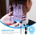 thumbnail image 4 of 5Pcs Practical Hair Dye Tool Kit Complete Hair Coloring Set Useful DIY Dyeing Tool Set Portable Hair Tinting Tool for Home Salon (Blue), 4 of 8