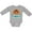 AC-Heather Grey, variant on Bahamas Family Vacation Matching Boys or Girls Long Sleeve Baby Bodysuit