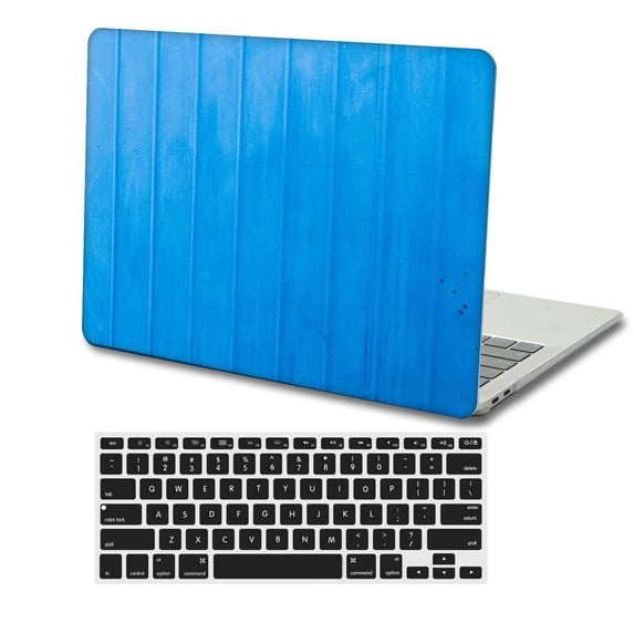 KSK KAISHEK Plastic Hard Shell Cover Compatible 2018/2019/2020/2021/2022 Released New MacBook Air 13 inchs Retina Display & Touch ID + Black Keyboard Cover Model: A2337 m1&A2179&A1932 QLXL0312