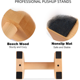 thumbnail image 2 of Soporte para flexiones de brazos Fitness de pino haya Soporte ruso Barras paralelas individuales de madera Soporte invertido Soporte ruso, 2 of 2