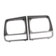 thumbnail image 5 of 2x CH2513156 Puerta de faro Accesorios para coche Bisel de faro delantero izquierdo y derecho Patrón de carbono, 5 of 9