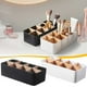 thumbnail image 1 of Organizador de sobremesa multiusos con 5 compartimentos - Caja de plástico para material de oficina, cosméticos y papelería, 1 of 3