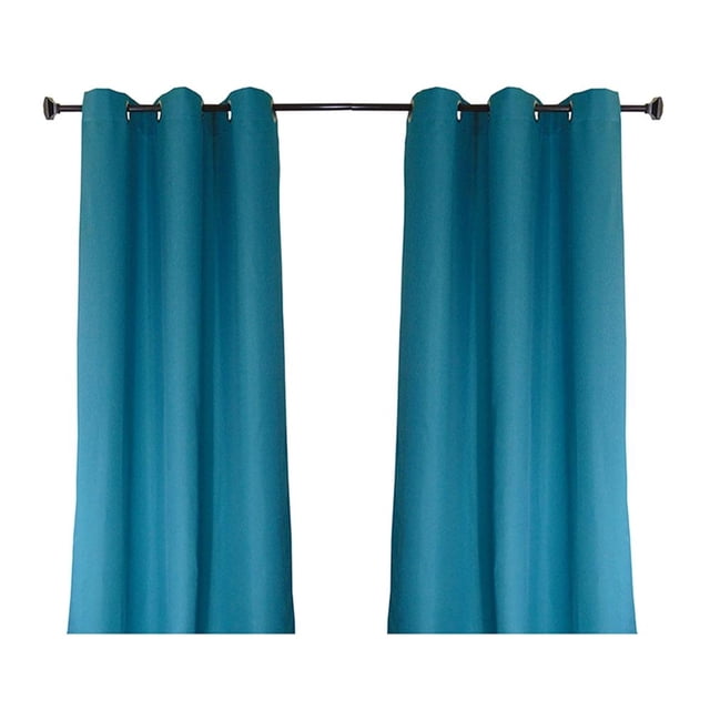 Cortina Deco 135 x 220 cm Room Darkening Azul Crack