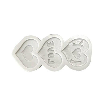 

Heart Shape Silicone Mold Chocolate Dessert Fudge Maker DIY Party Cupcake Decorating Baking Utensils