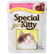 Special Kitty Gourmet Mixed Grill Cat Food In Gravy, 3 oz