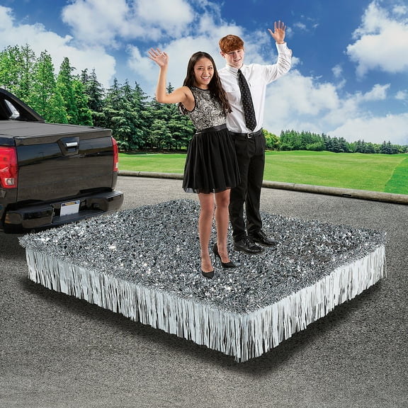 Silver Metallic Parade Float Decorating Kit - 8 Pieces