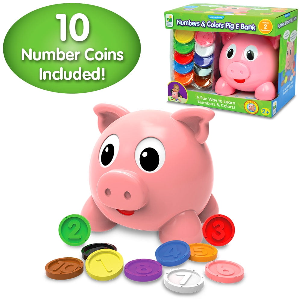 Learn with Me Numbers and Colors Pig E Bank