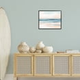thumbnail image 3 of Stupell Industries Pastel Beach Coast Landscape Painting Black Framed Art Print Wall Art, 20 x 16, 3 of 10