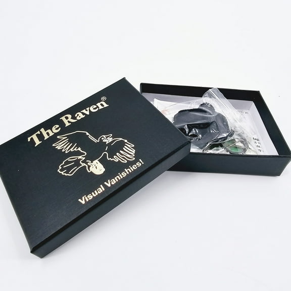 The Raven Coin Vanish Device Close Up Magic Trick Magia Magie Magicians Prop Accessory Illusion Gimmick Tutorial Easy to Do