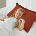 thumbnail image 3 of Unique Bargains 2-Pack Envelope Closure Pillow Sham Queen Rust, 3 of 8