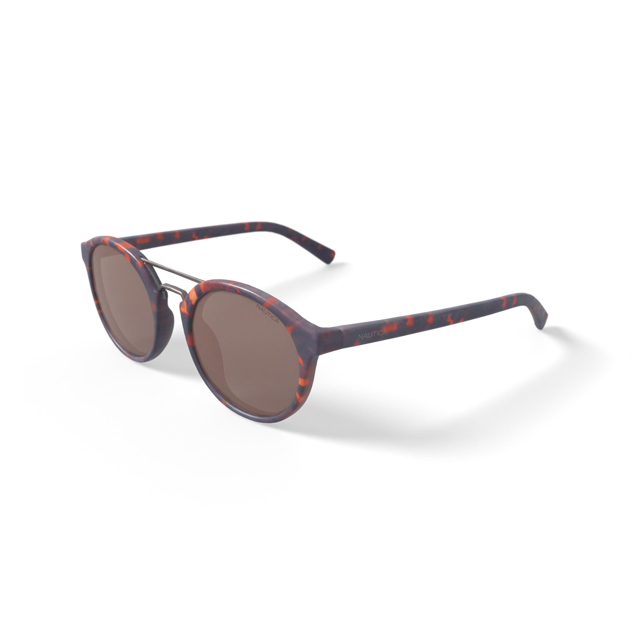 Nautica Men's Rx'able Sport Sunglasses, N9200S, Matte Dark Tortoise, 53-22-145, with Case
