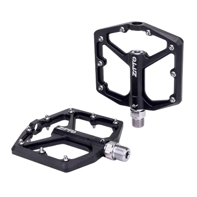 Pedales de bicicleta de montaña Pedales de Pedales de pna de bicicleta de aluminio 9/16 "Rodamiento seldo antideslizante para Sunnimix pedales de bicicleta de montaña