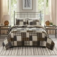 thumbnail image 3 of Home Essence Hilltop 3 Piece Reversible Printed Coverlet Set, 3 of 15