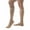 Natural, variant on JOBST Ultrasheer Knee Highs 20-30 mmHg Compression Stockings Knee High, Beige, Large, 1 Pair