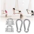 thumbnail image 5 of Ceiling Anchor Hook Wall Mount Bracket for Straps with Screws, Carabiners for Rings Fitness Training yoga and swing, 5 of 8