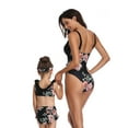 thumbnail image 2 of HAWEE Mommy and Me Swimsuits Family Matching Swimwear Girls Bathing Suit Two Piece Bikini Set For Age 2-12 Years, 2 of 5