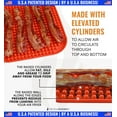 thumbnail image 3 of Ensemble de 3 Doublures pour Friteuse à Air Chaud avec Tapis en Silicone, Tapis Résistants à la Chaleur pour Friteuse à Air Compatibles avec Ninja, Chefman, Instant Pot, Ultrean + Plus, Doublures en Papier Parchemin pour Friteuse à Air Remplacement Réutilisables, 3 of 5