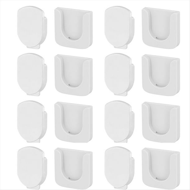 Soporte Magnético para Control Remoto de 8 Piezas, Soporte para Control Remoto Autoadhesivo, Diseño de Ranura para Montaje en Pared, Soporte para Control Remoto