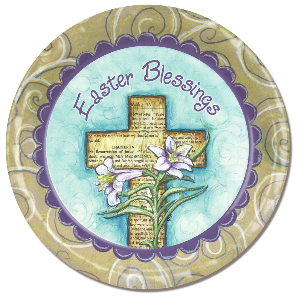 Paper Plates Easter Bless