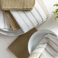 thumbnail image 3 of Lot de 6 torchons à vaisselle en coton Fouta Stripe, 3 of 5