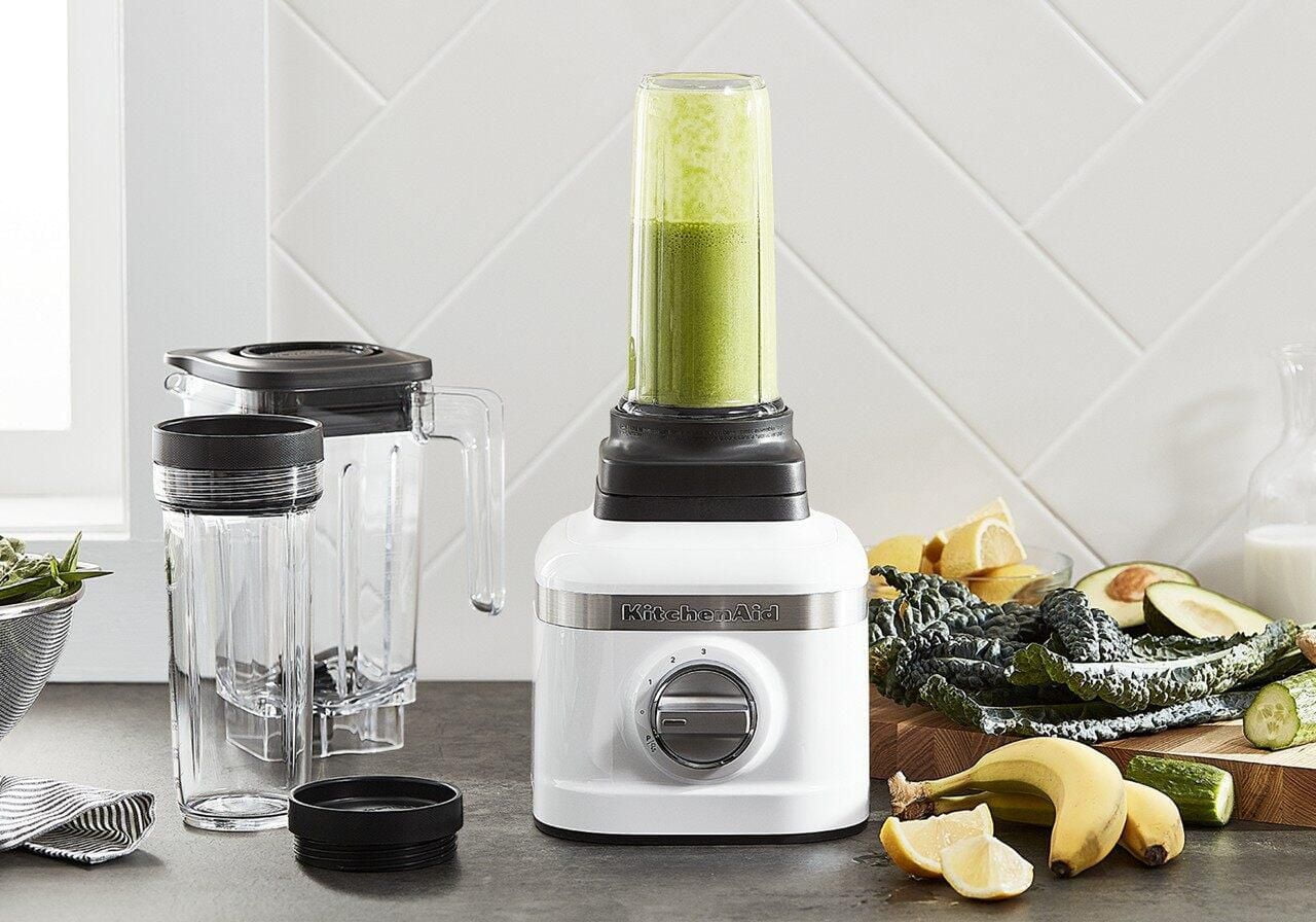 KitchenAid® 3 Speed Ice Crushing Blender With 2 Personal Blender Jars
