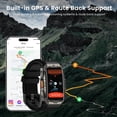 thumbnail image 4 of KOSPET Tank X2 Ultra Smartwatch GPS, 1.64”AMOLED Curvado 3D, Reloj Inteligente Acero Inoxidable, 6 Satélites, Brújula, Resistente 50M, Smartband Llamadas Bluetooth, 170 Modos Deportivos, Android e iOS, 4 of 5