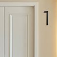 thumbnail image 4 of Dvruxg Modern Floating House Numbers for Outside, Large Black Shadow Home Number with Nails Kit & Template, Easy to Be Mounted for Exterior House Address, Garage Gate, Street, Farmhouse, 4 of 5