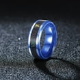 thumbnail image 5 of yuehao rings steel body smart titanium color steel temperature display ring temperature titanium ring temperature change rings, 5 of 9