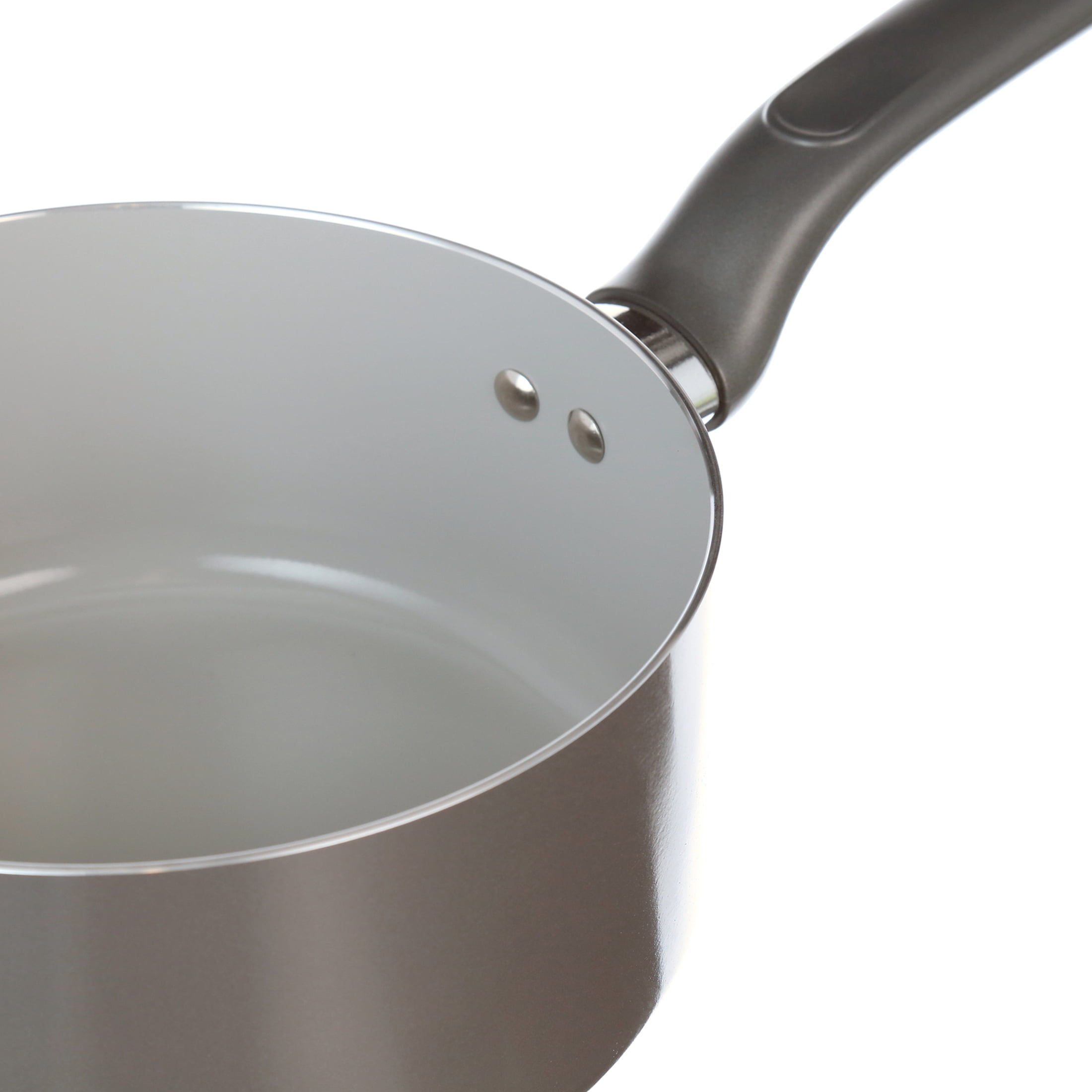 T-fal Easy Care Ceramic 2qt Sauce pan w/lid Grey