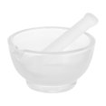 thumbnail image 4 of CHUANK 1 Set Solid Glass Pestle and Mortars Bowl Set Portable Grinding Mill Tools, 4 of 8
