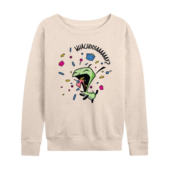 Invader ZIM - Whachoosay - Women's Lightweight French Terry Long Sleeve Shirt