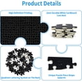 thumbnail image 2 of 1000 Pieces Puzzles for Adults Black Puzzle All Black Jigsaw Puzzles 29.5" x 19.7", 2 of 16