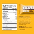 thumbnail image 4 of Protein Bar Built Salado Caramel Puff, 17 g de proteína, 140 kcal, 4 of 5