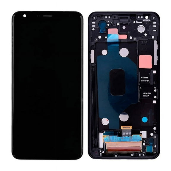 GSA LCD Screen Digitizer Frame for LG Stylo 4 Q710, Stylo 4 Plus - Black