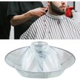 thumbnail image 3 of Capa de corte de pelo capa de corte de pelo plegable paraguas de peluquería impermeable gancho ajustable capa de paraguas para peluquería 70cm, 3 of 5