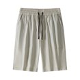 thumbnail image 2 of Puntoco Pantalones Cortos Cargo Ligeros Y Transpirables Para La Playa Al Aire Libre, Informales, Para Hombre, Color Negro Xxxxl, Pantalones Cortos Para Hombre, 2 of 4