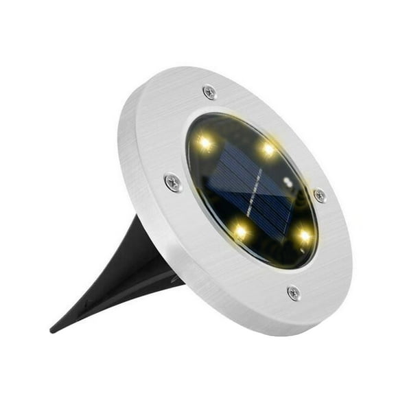 onlyliua ¡ Ofertas de Liquidación de Hoy Prime! Luces para Exteriores con 4 Led Luces de Suelo Esmeriladas para Exteriores