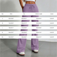 thumbnail image 3 of Endives Women's Cargo Pants High Waist Flare Pants Casual Trousers with Multi Pockets Elastic Drawstring Waist Solid Color Work Pants for Women, 3 of 6