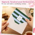 thumbnail image 7 of 144 Pcs Palm Beach Thank You Cards With Envelopes & Stickers Bulk  9 Striped Designs 3.5 X 5 Decor Notes Blank Greeting Sheets For Handwritten Messages Gratitude Gifts, 7 of 7