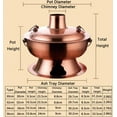thumbnail image 7 of Chinese Traditional Hot Pot Cooker Stainless Steel Shabu Shabu Hot Hot Pot Cooker Pot Fondue Kitchen Casserole Soup Cooking Tool[Energy Class A], 7 of 7