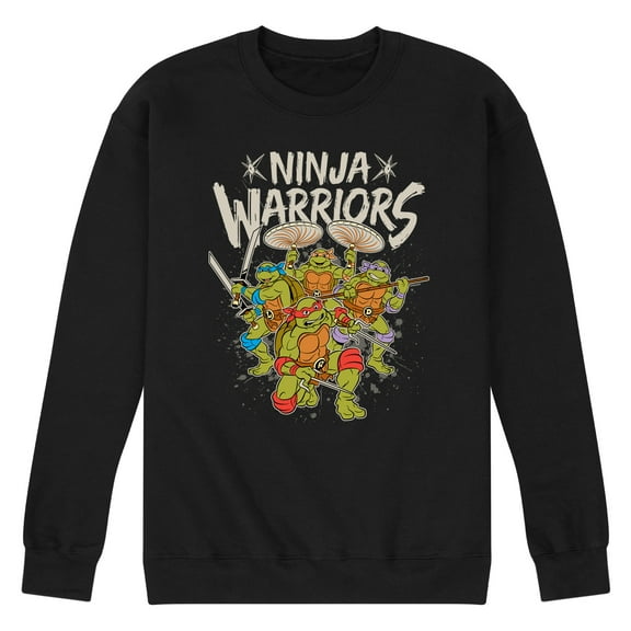 Teenage Mutant Ninja Turtles - Ninja Warriors - Men's Crew Neck Fleece Pullover