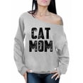 thumbnail image 1 of Awkward Styles Cat Mom Sweater Pet Mother Off Shoulder Tops for Women, 1 of 4