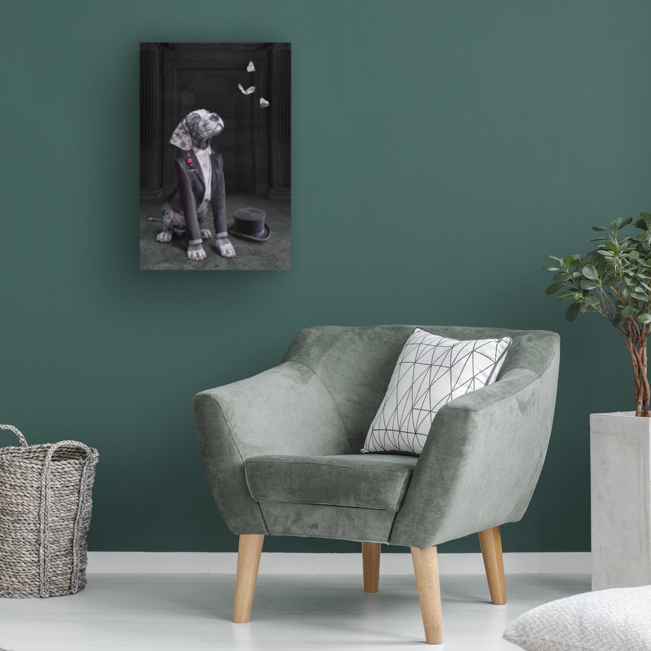 Trademark Fine Art Marcel Egger  LordDog Canvas Wall Art