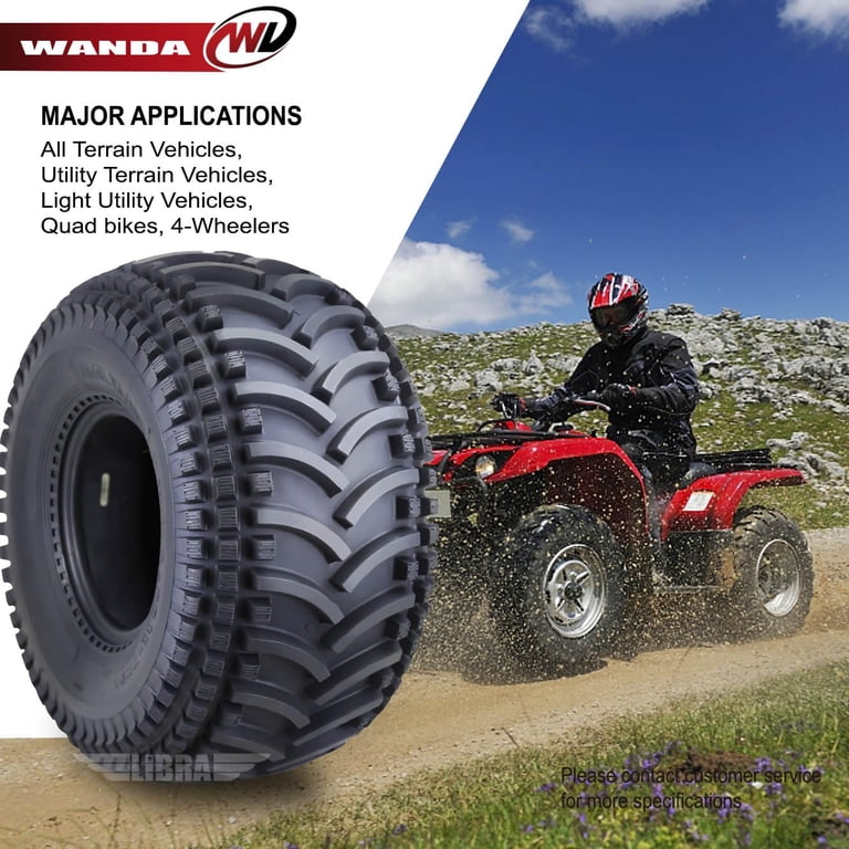 WANDA 2 New ATV Tires 22X11-8 4PR Off-Road Mud Sand Hard Terrain WANDA 2 New ATV Tires 22X11-8 4PR Off-Road Mud Sand Hard Terrain