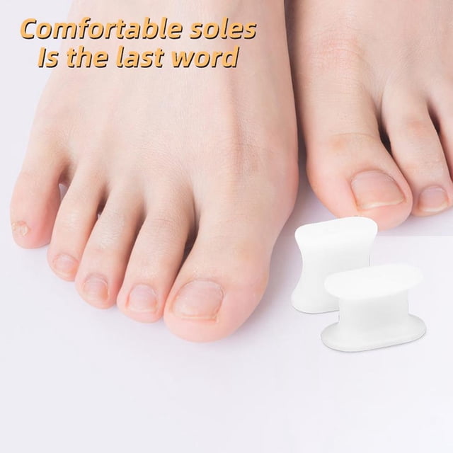 1 par 2 uds separador de dedos de los pies hueso pulgar ortopédico Hallux Valgus Corrector (B) Likrtyny Cuidado Belleza