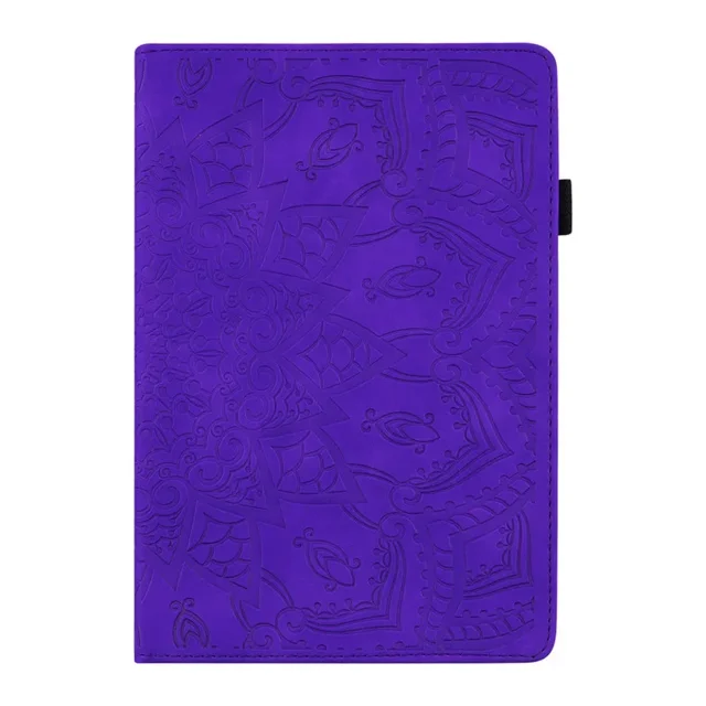 3D Tree Emboss for Samsung Galaxy Tab A7 10.4 2020 Case A8 A7 Lite Cover Funda Tablet For Samsung Galaxy Tab A9 A9 Plus S9 Case Purple-Flower Tab A9 Plus 11 inch