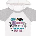 thumbnail image 4 of Inktastic My Mommy Did It and She Did It for Me with Graduation Cap Girls Baby Bodysuit, 4 of 5