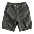 thumbnail image 6 of Men's Multi-Pocket Cargo Shorts, 5" Inseam Summer Casual Workwear pants, Rugged Outdoor Hiking Shorts, Knee Length Utility Shorts for Men Dark Gray M, 6 of 6